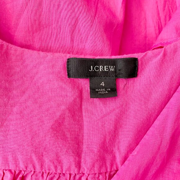 J Crew - Pink Boho Flamenco Pom-Pom Maxi Dress - Picture 7 of 7